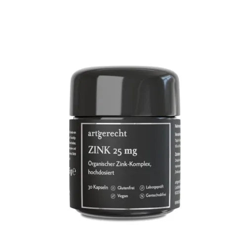 purely organic zinc compounds Zinc 25 mg Capsules