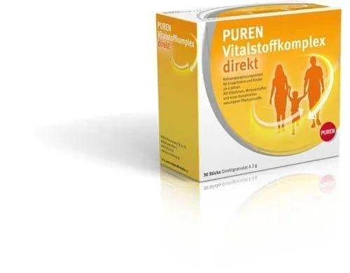 PUREN vital, Iron, folic acid, copper, selenium, zinc, vitamins A, B6, B12, C and D UK