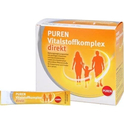 PUREN vital, Iron, folic acid, copper, selenium, zinc, vitamins A, B6, B12, C and D UK