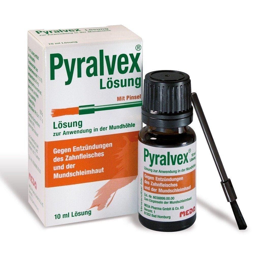 PYRALVEX solution, rhubarb root, salicylic acid – ELIVERA UK