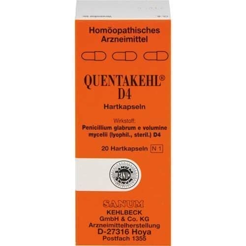 QUENTAKEHL D 4 capsules UK