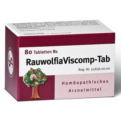 RAUWOLFIAVICOMP TAB tablets UK