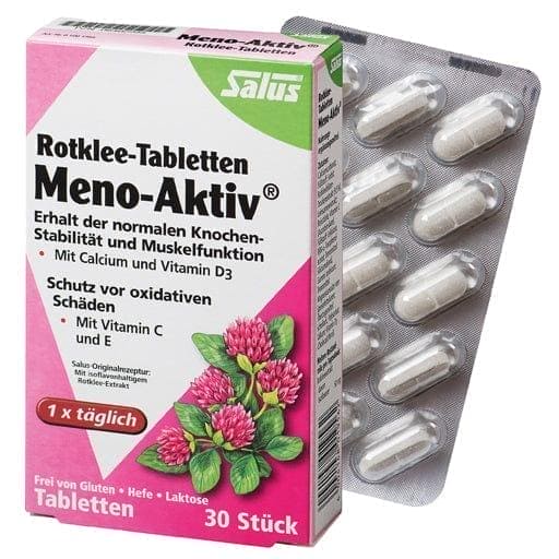 RED CLOVER TABLETS Meno-Aktiv Salus UK