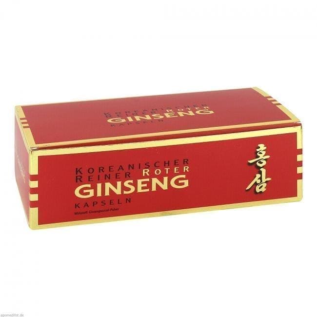 RED GINSENG Capsules 300 mg, ginseng root UK