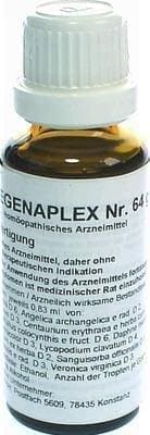 REGENAPLEX No. 64 g drops 30 ml. Daphne mezereum UK
