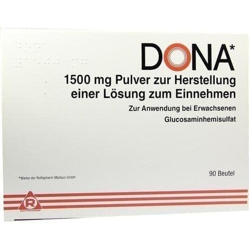 Relieve pain of arthrosis of the knee joint, DONA 1500 mg UK