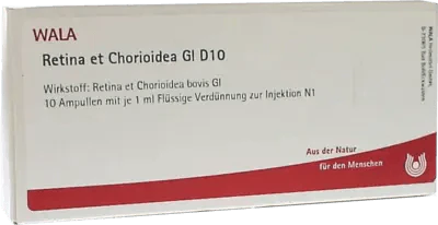 RETINA ET Chorioidea GL D 10 ampoules UK