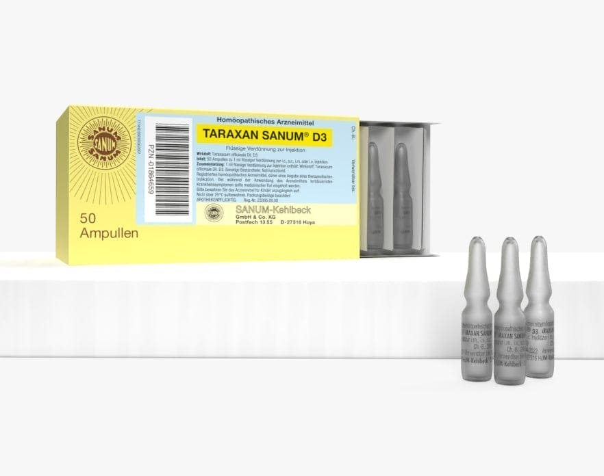 Rheumatism, gout, Hemorrhoids, TARAXAN D 3 injection ampoules UK ...