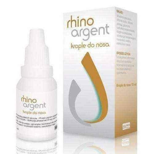 RHINOARGENT nose drops 15ml, nosode drops UK