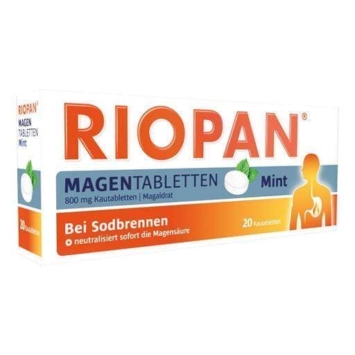 RIOPAN heartburn, treatment of gastric and duodenal ulcers UK