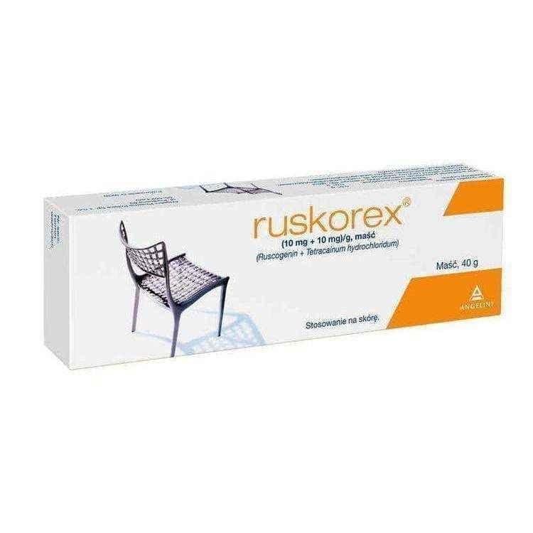 RUSKOREX ointment 40g, hemorrhoids cure UK