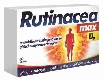 Rutinacea Max D3, routine, selenium, vitamins C, D UK
