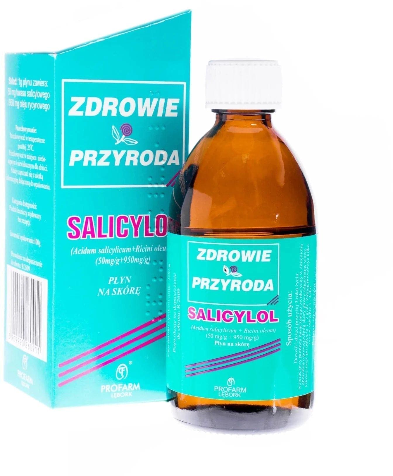 SALICYLOL 5% Salicylic Olive 100g, SALICYLIC ACID, CASTOR OIL UK