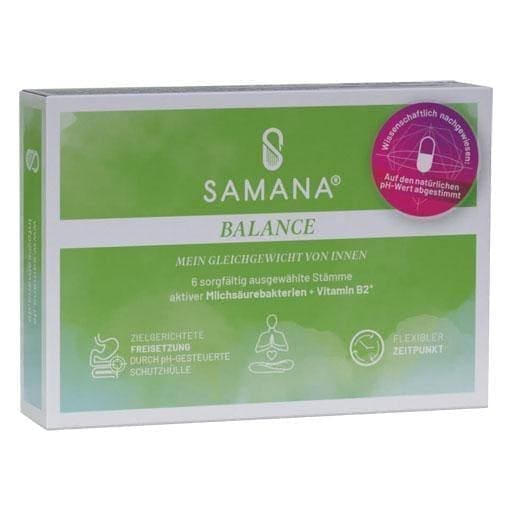 SAMANA BALANCE lactic acid bacteria in capsules UK