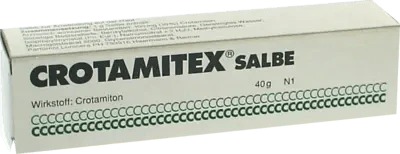 Scabies treatment, CROTAMITEX ointment UK