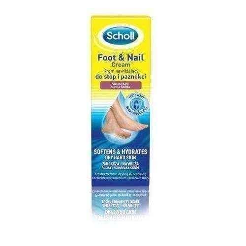 SCHOLL Cream Moisturizing Foot and Nail Cream 60ml UK