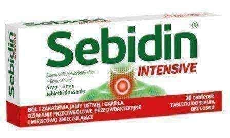 Sebidin Intensive x 20 lozenges UK