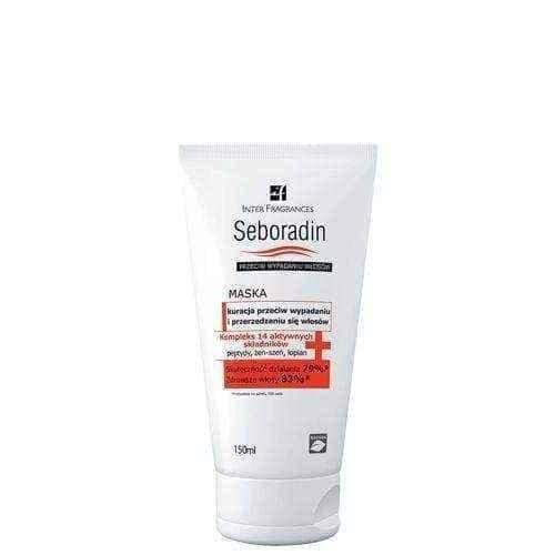 Seboradin mask against hair loss 150ml, hair mask for hair growth UK