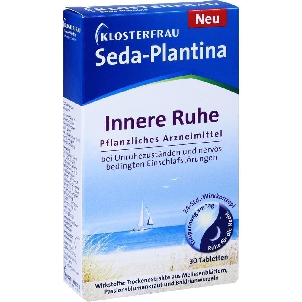Seda-Plantina, Valerian root, lemon balm, passion flower UK