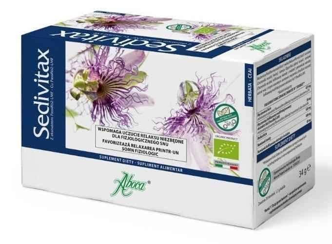 Sedivitax tea x 20 sachets UK
