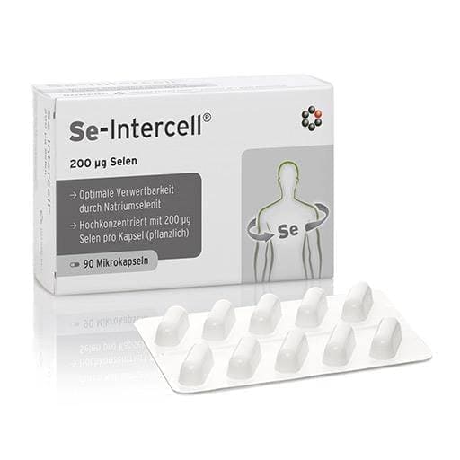Selenium SE INTERCELL 200 capsules 90 pcs ELIVERA UK