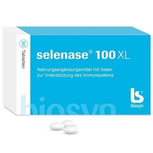 Selenium, SELENASE 100 XL tablets UK