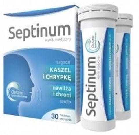 Septinum, Icelandic lichen extract, sodium hyaluronate UK