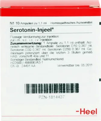 SEROTONIN Injeel ampoules, What is serotonin? serotonin meaning UK ...
