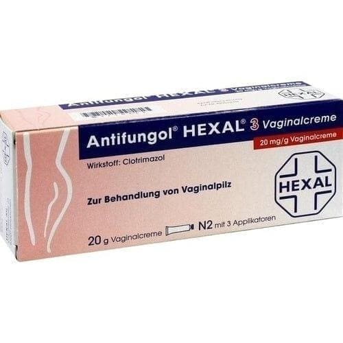 Severe fungal infection vagina, ANTIFUNGOL HEXAL 3 vaginal cream UK