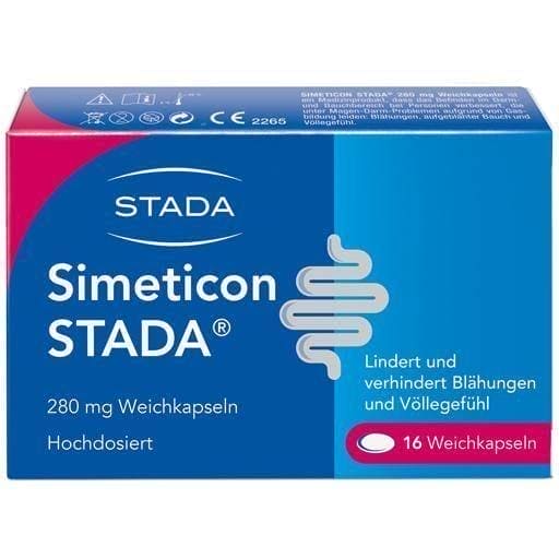 Simeticone (simethicone) STADA bloating and flatulence – ELIVERA UK