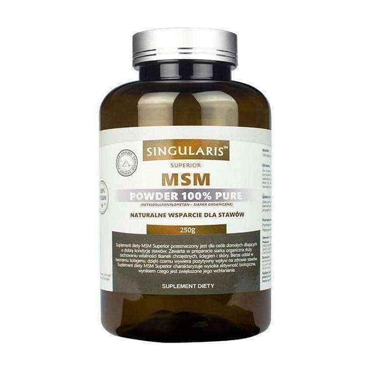 Singularis MSM Superior POWDER 100g, msm supplement UK