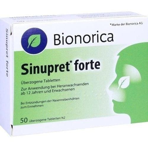 SINUPRET forte, (GERMANY), Sinusitis, (sinusitis) UK