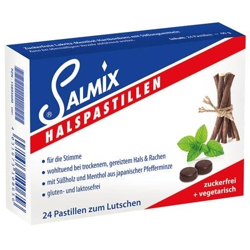 Sore throat, difficulty swallowing, hoarseness, lost your voice, SALMIX UK