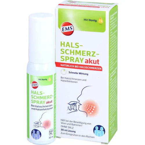 sore throat treatment, EMSER Acute Sore Throat Spray 30 ml