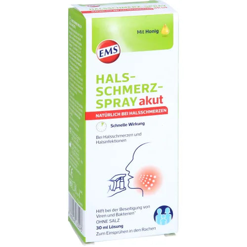 sore throat treatment, EMSER Acute Sore Throat Spray 30 ml