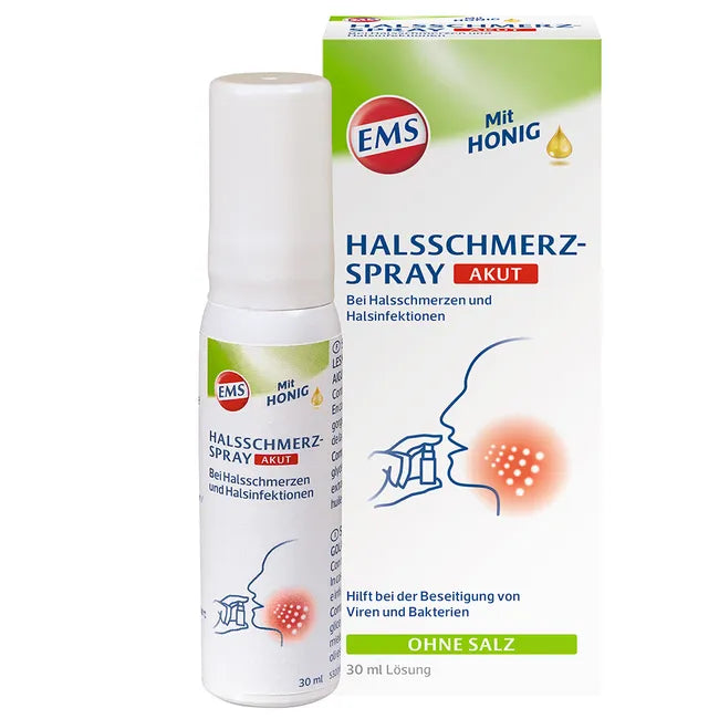 sore throat treatment, EMSER Acute Sore Throat Spray 30 ml