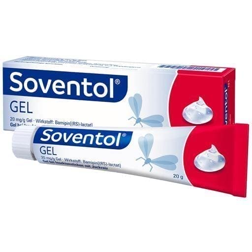 SOVENTOL gel 20 g insect bites, mosquito bites – ELIVERA UK