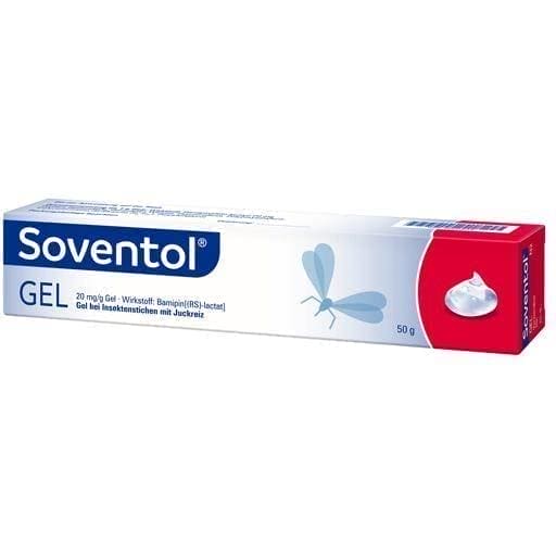 SOVENTOL gel 50 g insect bites, mosquito bites UK