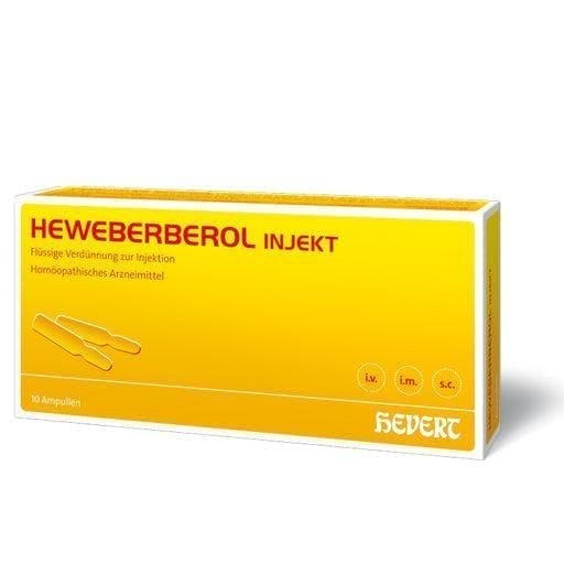 Spagyric, HEWEBERBEROL inject ampoules UK