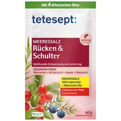 Special cosmetic bath, Sea Salt Back & Shoulder UK