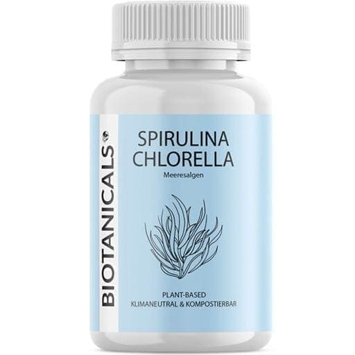 Spirulina and chlorella, BIOTANICALS Capsules UK