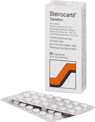 STEIROCARTIL tablets, Rheumatic, degenerative joint, spinal problems UK