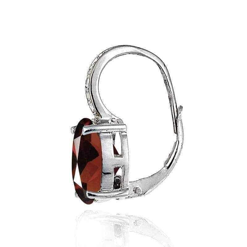 Sterling silver diamond earrings UK