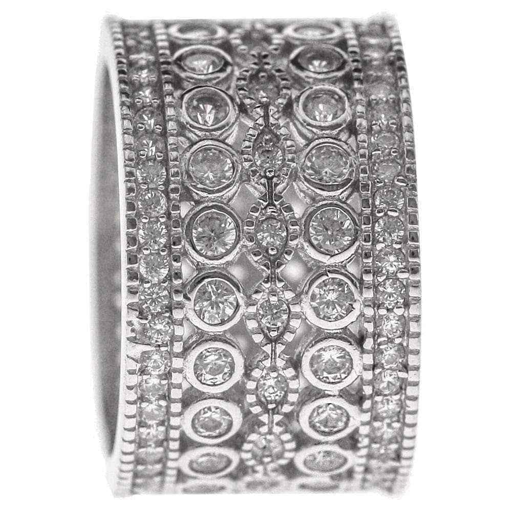 Sterling Silver Eternity Ring UK