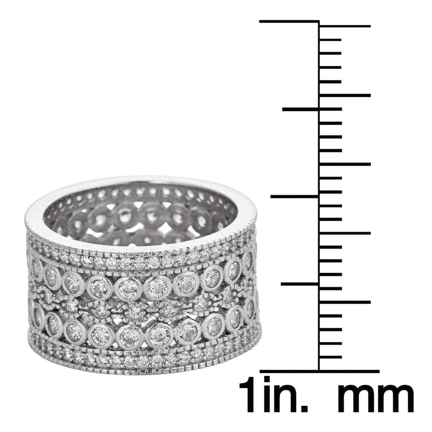 Sterling Silver Eternity Ring UK