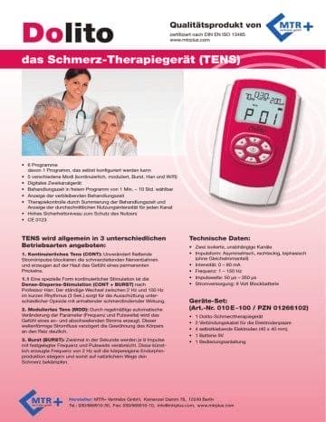 Stimulator Dolito, pain therapy near me, menstrual pain, migraines, arthrosis UK
