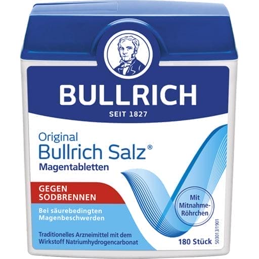 Stomach acid, BULLRICH salt tablets UK