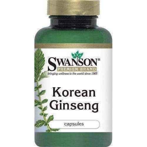 SWANSON Korean Ginseng (Ginseng) 500mg x 100 capsules UK