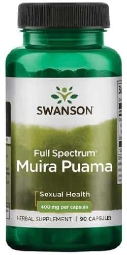 Swanson muira puama root 400mg 90k UK