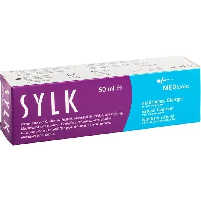 SYLK natural lubricant gel, kiwi plant, grapefruit seed extract  ELIVERA UK